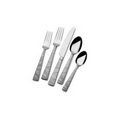 Towle Everyday Concentric Frost 20-Piece Flatware Set